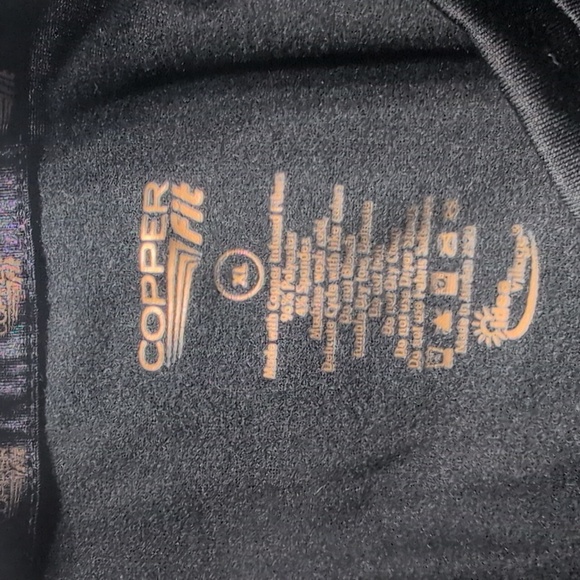 Copper Fit Men's Black Long Sleeve Shirt - Picture 3 of 5